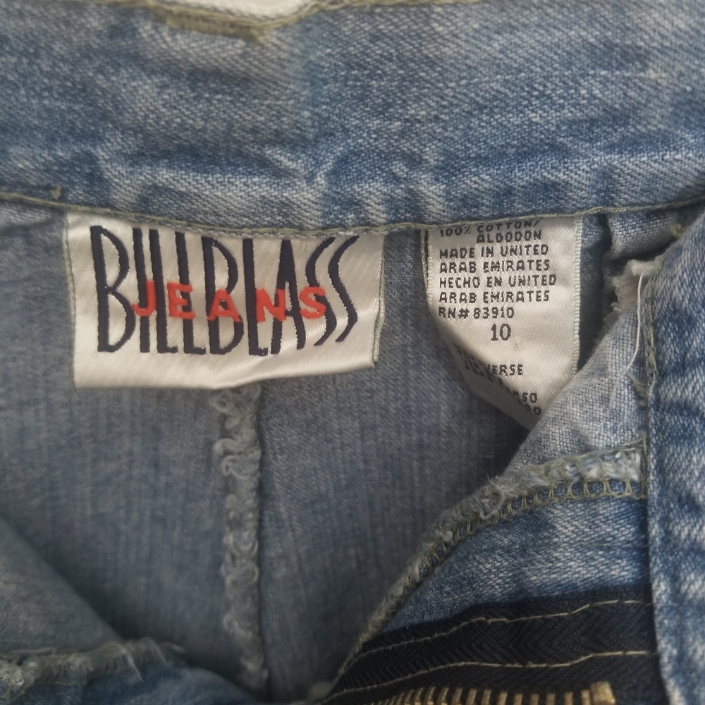 Bill Blass 2000 pleated shorts w unusual pockets - Picture 7 of 9